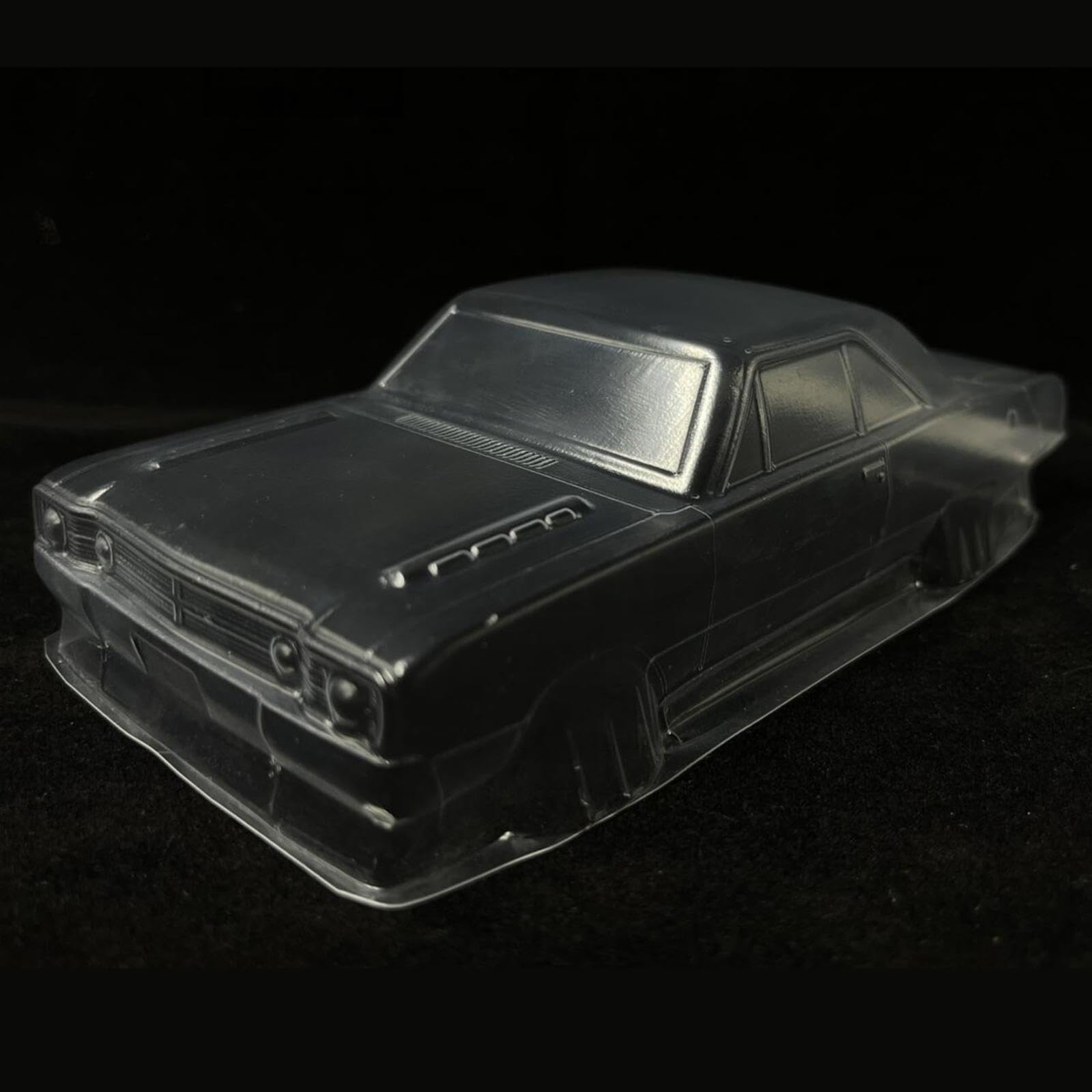 RC Klar Karosserie 1/28 RC Auto Karosserie Schale 98mm LKW DIY Ersatzteile PC für Sammlung Heimwerker Erwachsene Freizeit Bastler