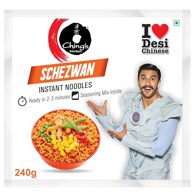Ching’s Secret Schezwan Instant Noodles, Desi Chinese Noodles 240g
