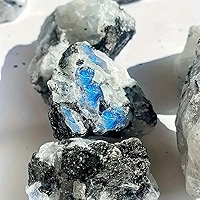 天然石 14kgf スモーキークオーツ ブルージルコン カービング スピネル ガウリシャンカール水晶 ナチュラルポイント 魔除け 精神安定