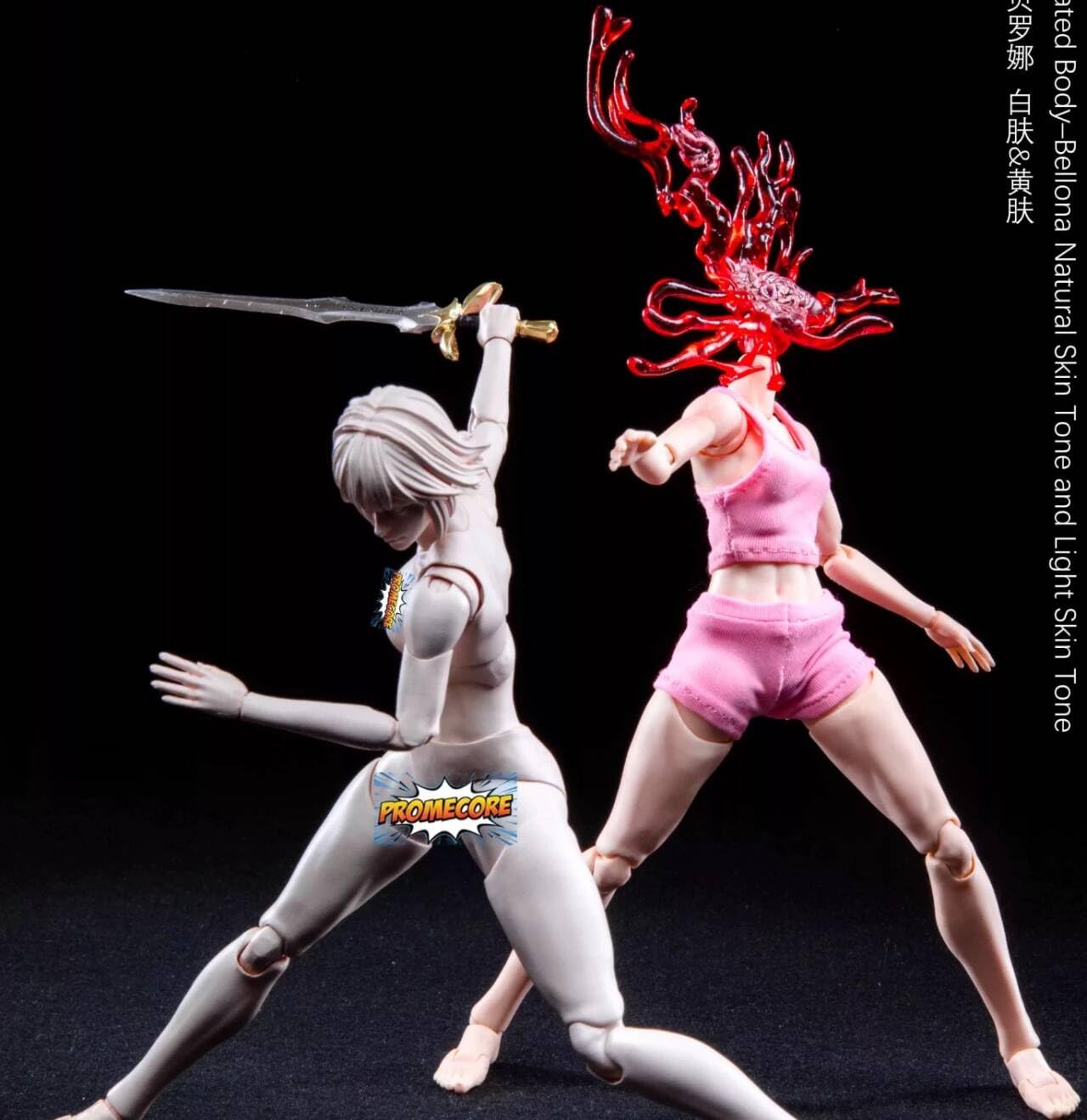Amazon.co.jp: [Tbmodel] Promecore 1/12 フィギュア 超可動 少女