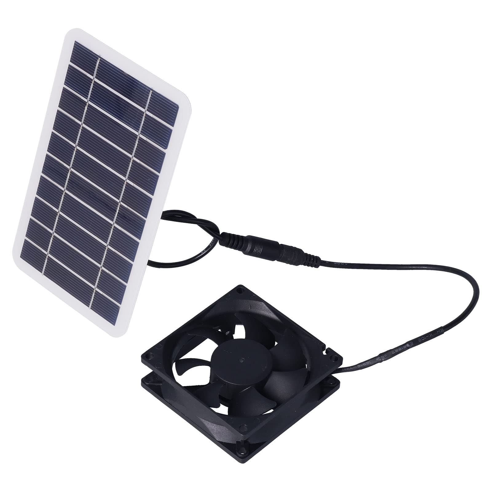2.5W Efficient Solar Panel Fan for Outdoor Activities Charging MP3 Phones Suit for Hiking Camping Mountaineering