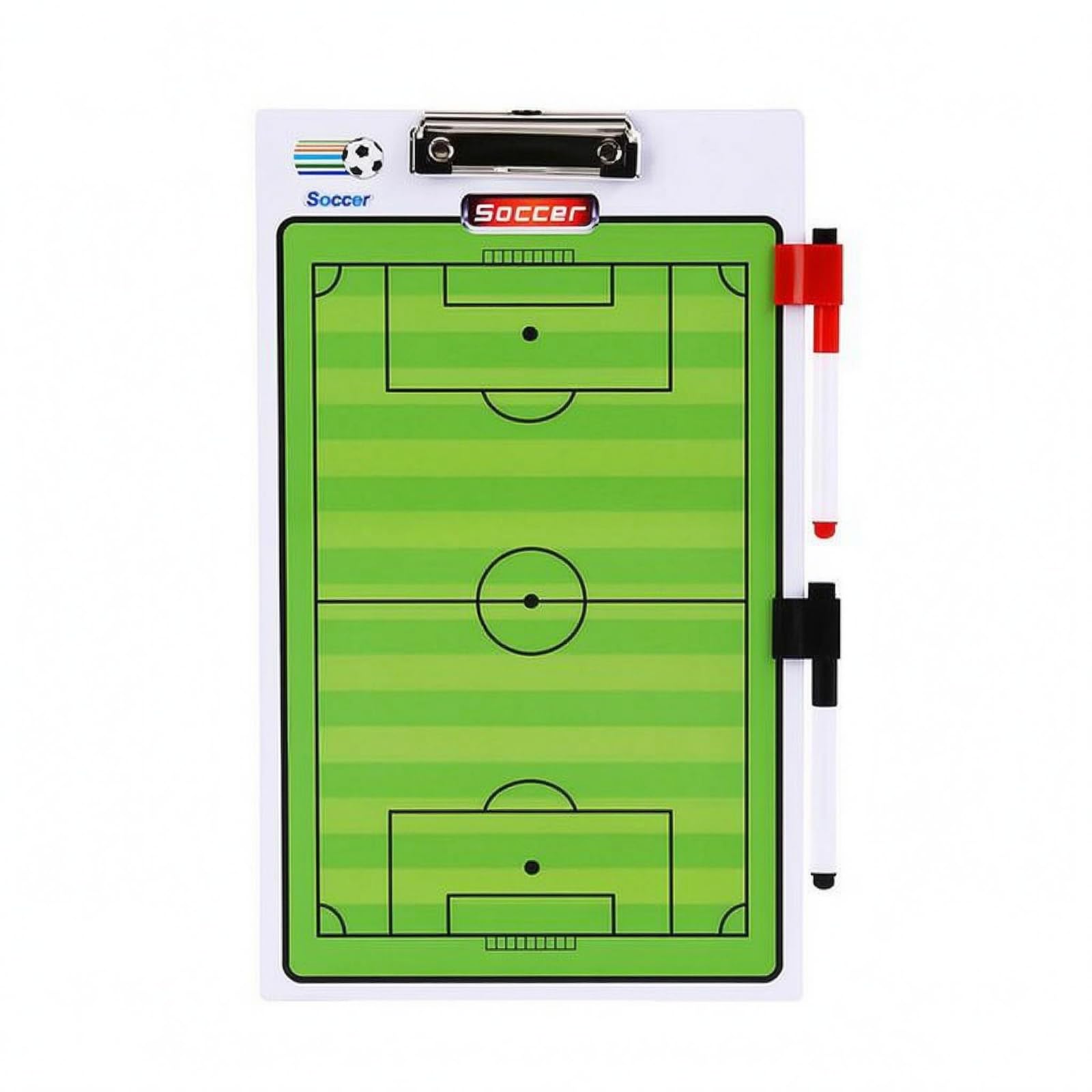 Field Markings Soccer Board Portable Soccer Strategy Board Metal Clip Sports Equipment Rectangular for Trainers, Soccer|Other Volleyball-image-12