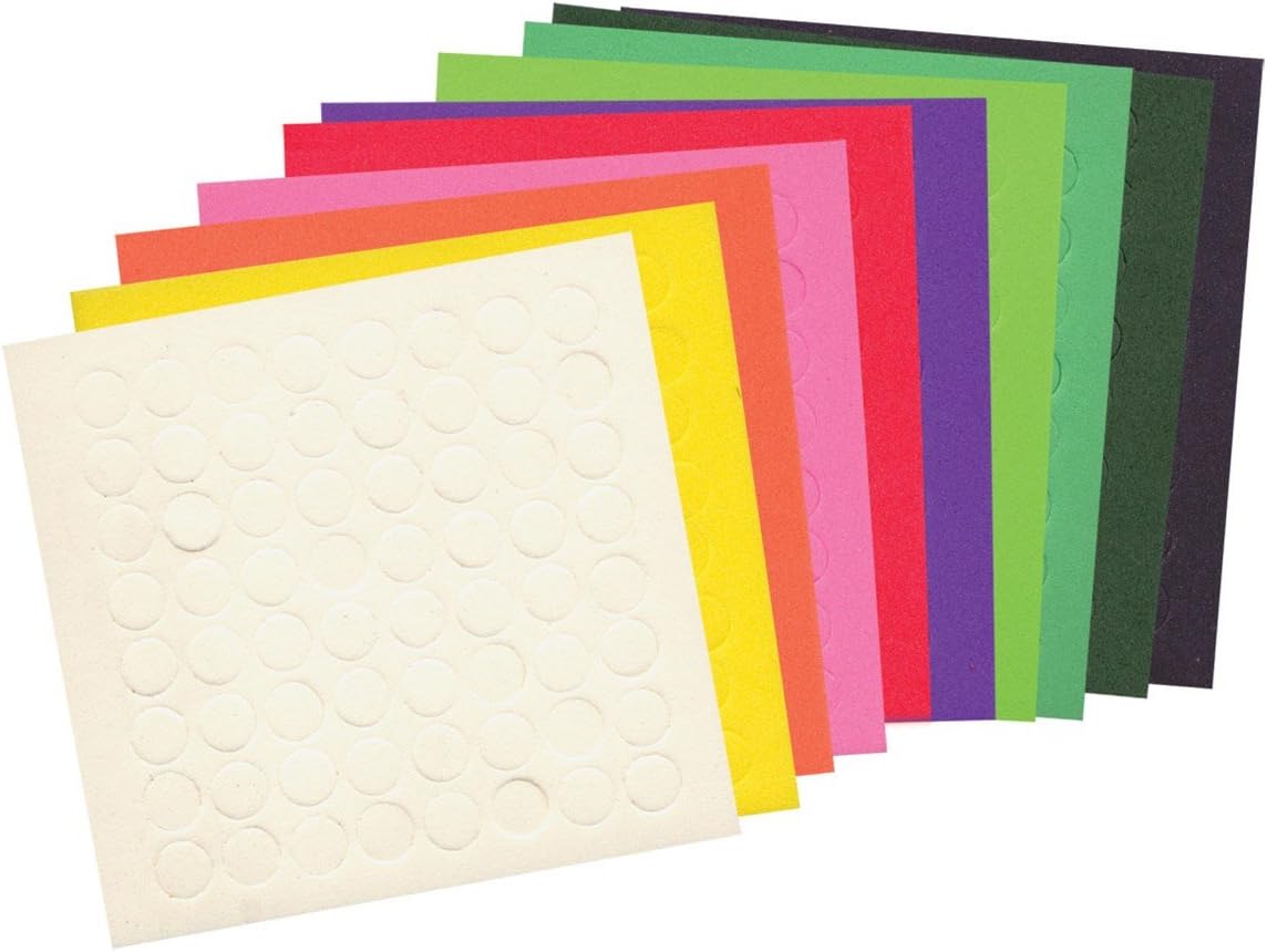 MaxiTouch Dots- Package of 640 - Assorted Colors