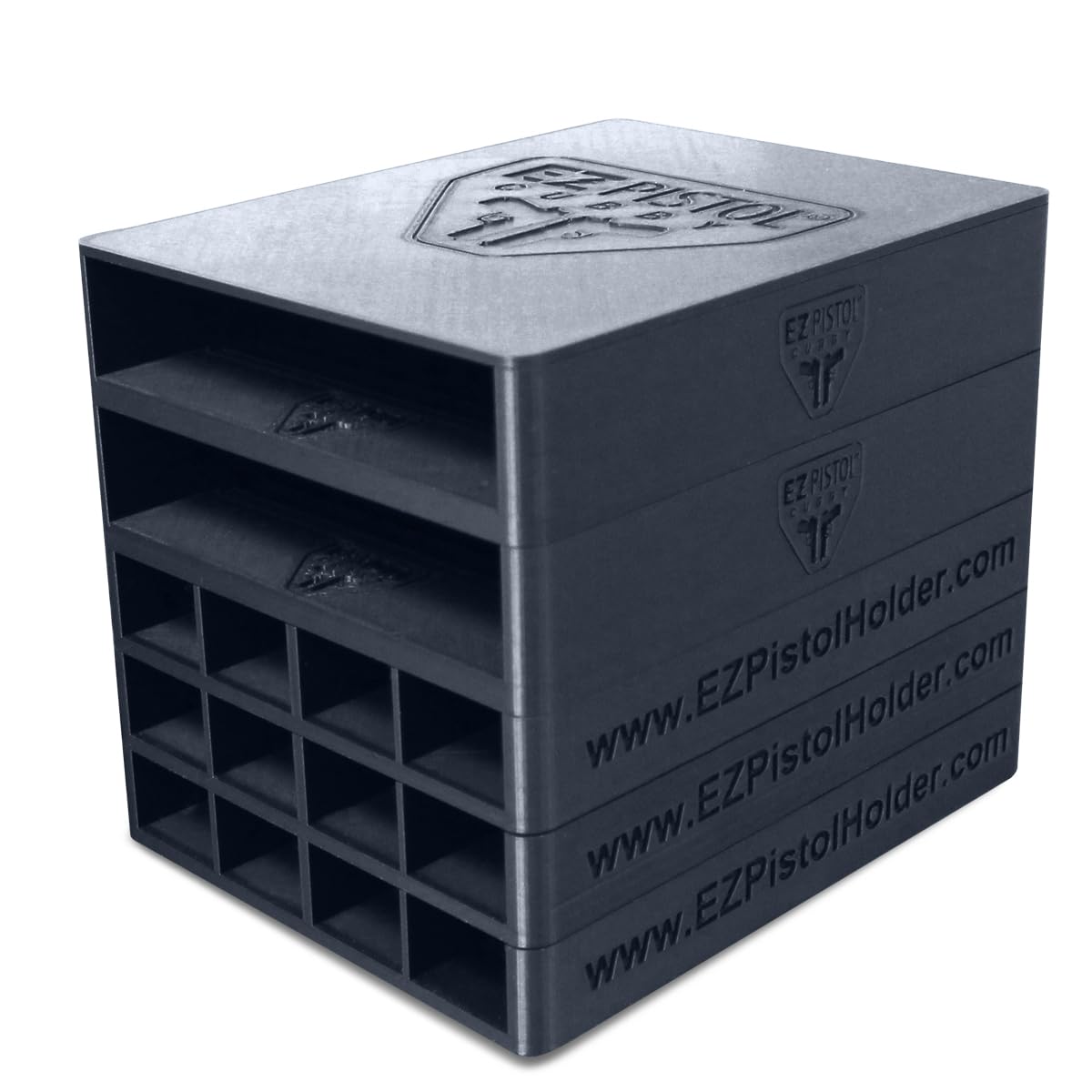 2 x EZ Pistol Cubby Box, 3 x EZ Magazine Cubby Box and 1 Plate Cover Bundle