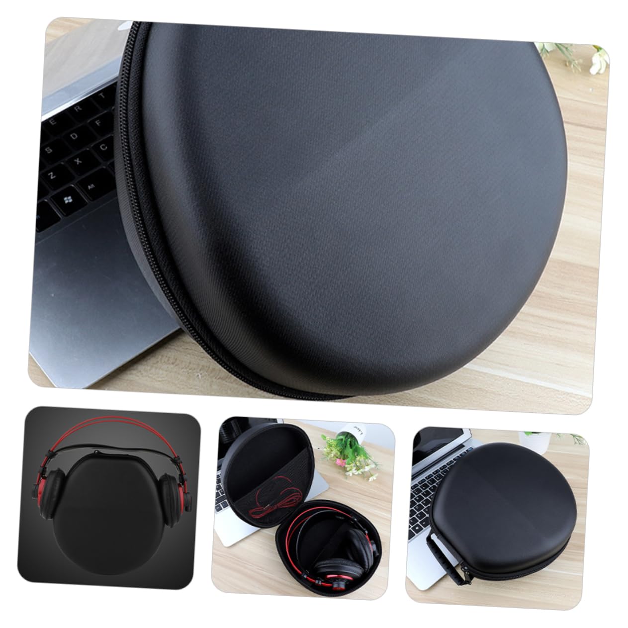 Gatuida Estuche para Auriculares Bolsa De Almacenamiento para Auriculares para Viajar Bolsa Portátil Protege Tus