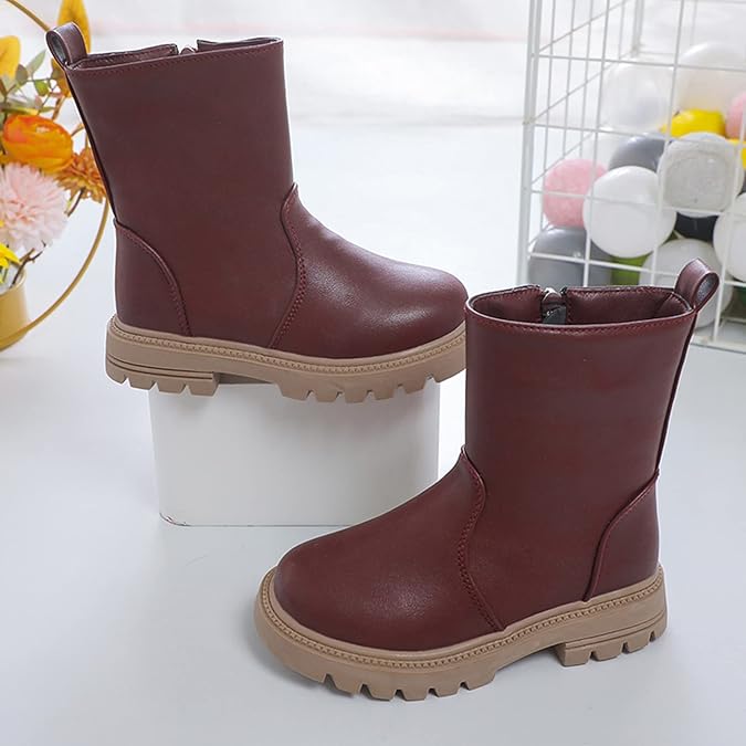 Bottes De Neige Chaudes En Coton Et Polaire Antidérapantes - Noir