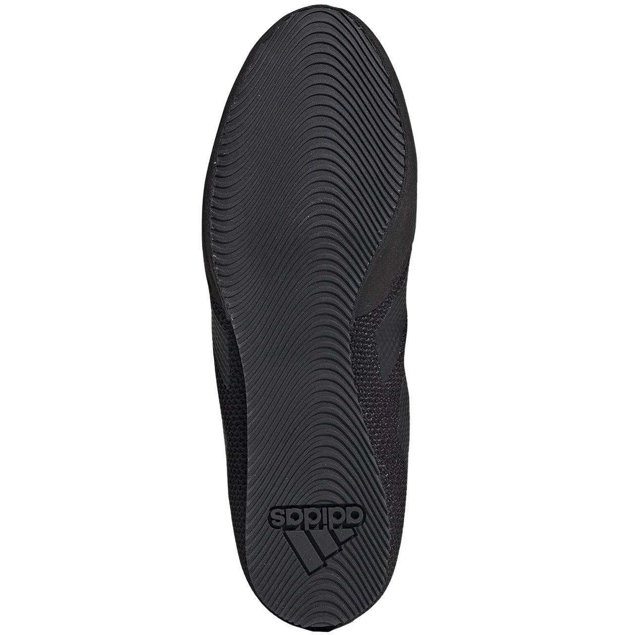 adidas Unisex Box Hog 3 F99921 buty fitness dla dorosłych, Czarny Czarny F99921, 43 1/3 EU
