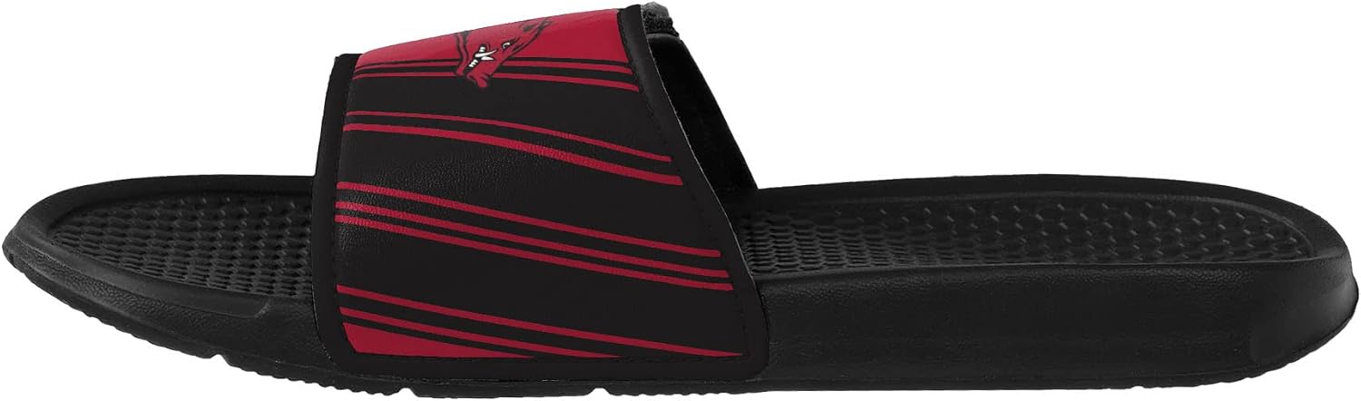 FOCO Arkansas Razorbacks NCAA Mens Legacy Sport Slide - M