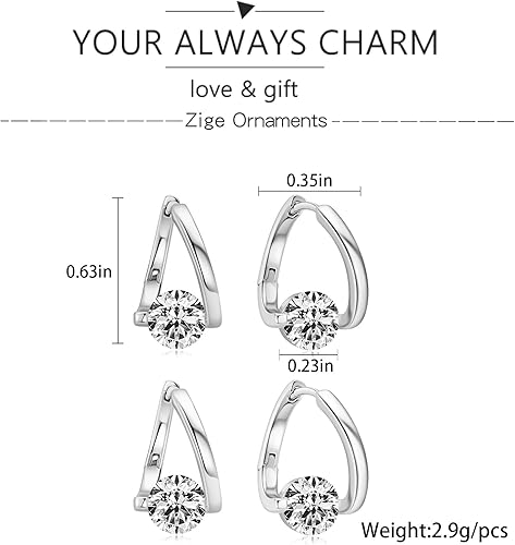 Miniatura 6 de Aretes linfáticos para mujer en Prime Yoopulse, aretes linfáticos para terapia de linfvidad, aretes de germanio, joyería de drenaje linfático para