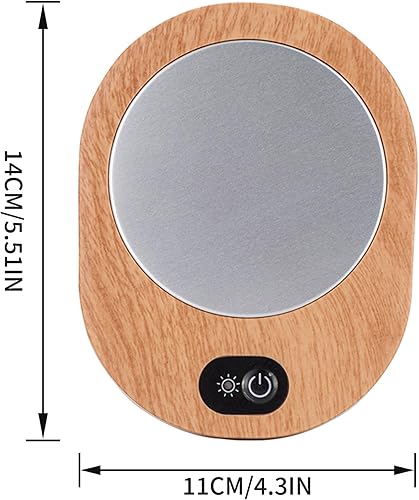 Miniatura 7 de Taza de café autoagitable, taza de café de vidrio de borosilicato de alta calidad, taza mezcladora eléctrica con posavasos termostáticos de 55, taza