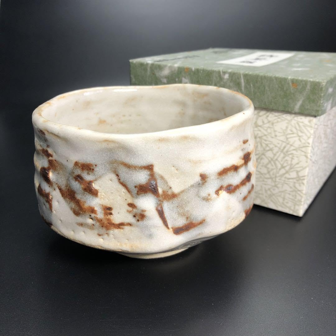 Shino Ware Matcha Bowl