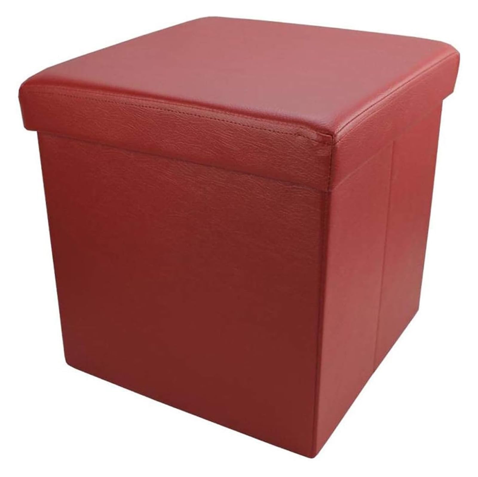 Boîte à jouets organisateur rouge pliable pour ranger le désordre du salon
