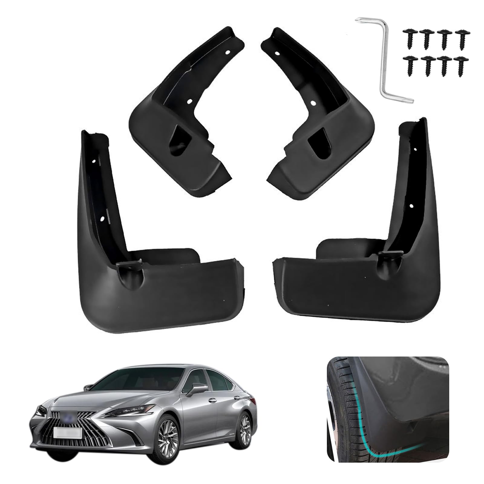 Actkill Custom Fit - mud flaps and splash guards | Mubboo