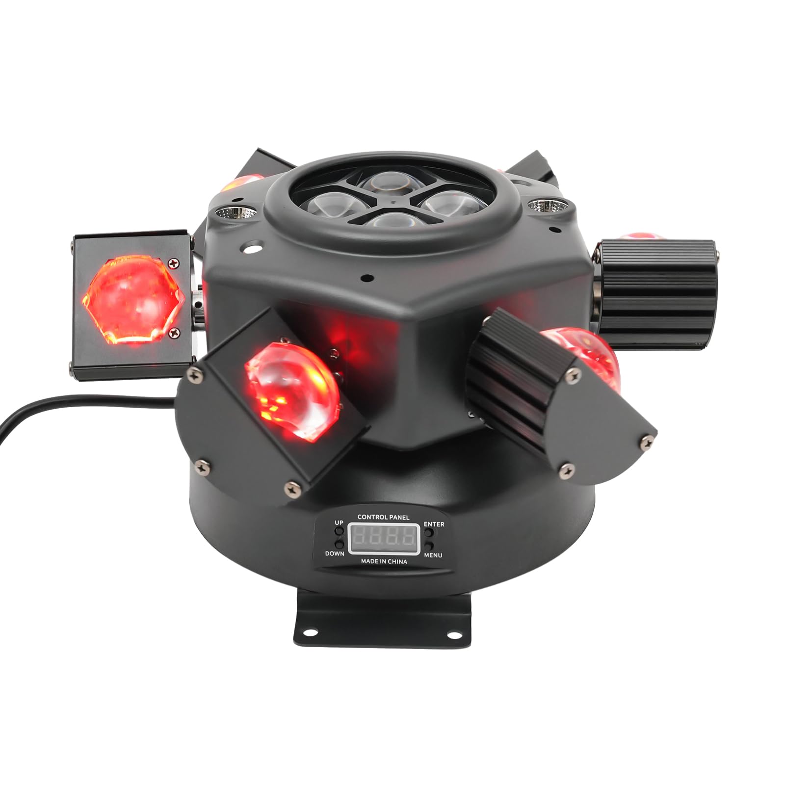150 W LED Moving Head Luce da palcoscenico RGBW DMX DJ Party Show Effetto luce testa in movimento, luce per feste, palcoscenico, per DJ, bande, bar, pub, club, pattinaggio, KTV, feste di famiglia