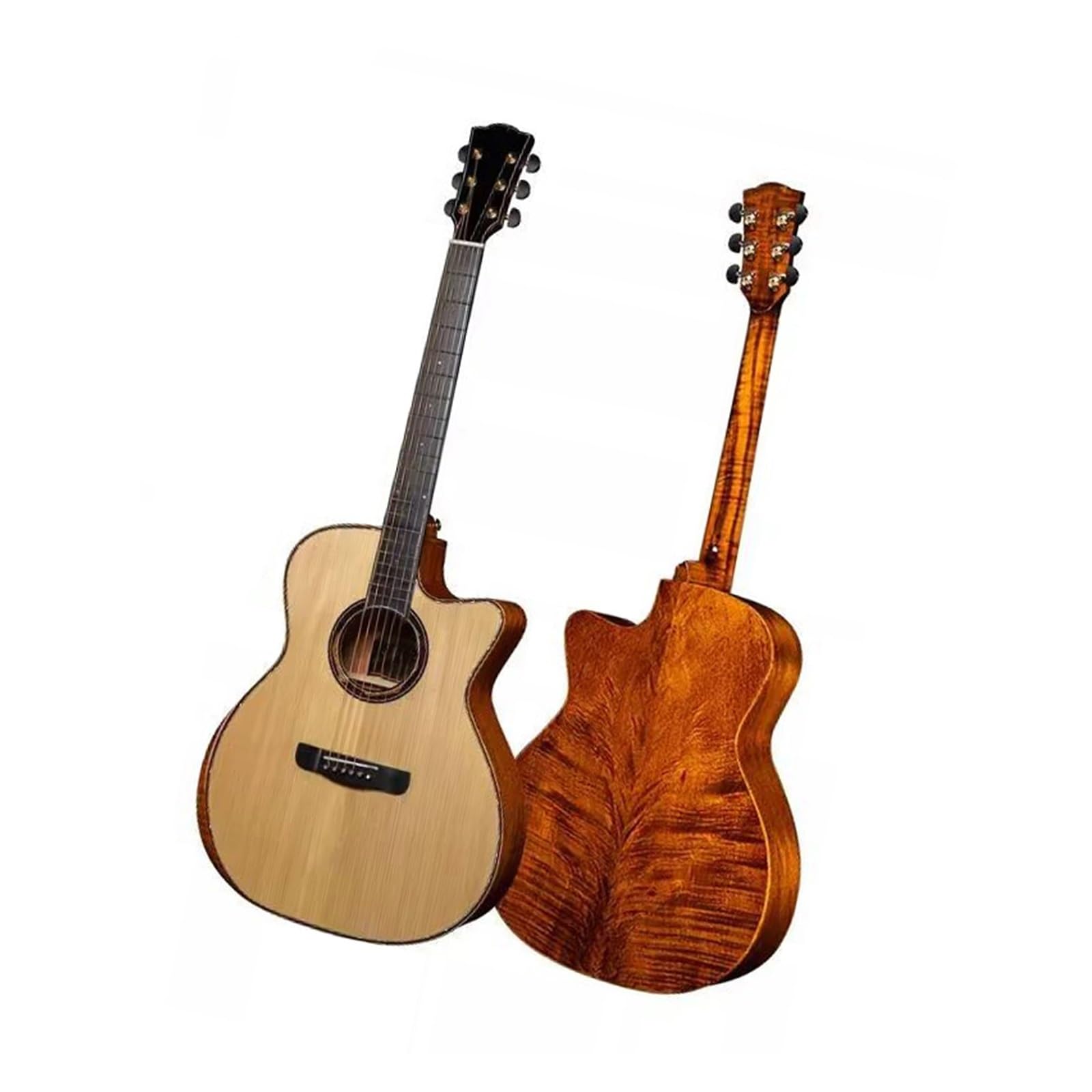 Ukulele Per Adulti Chitarra Da 41 Pollici Con Pickup Uno Strumento A Corde Di Livello Professionale(Bk Hole)