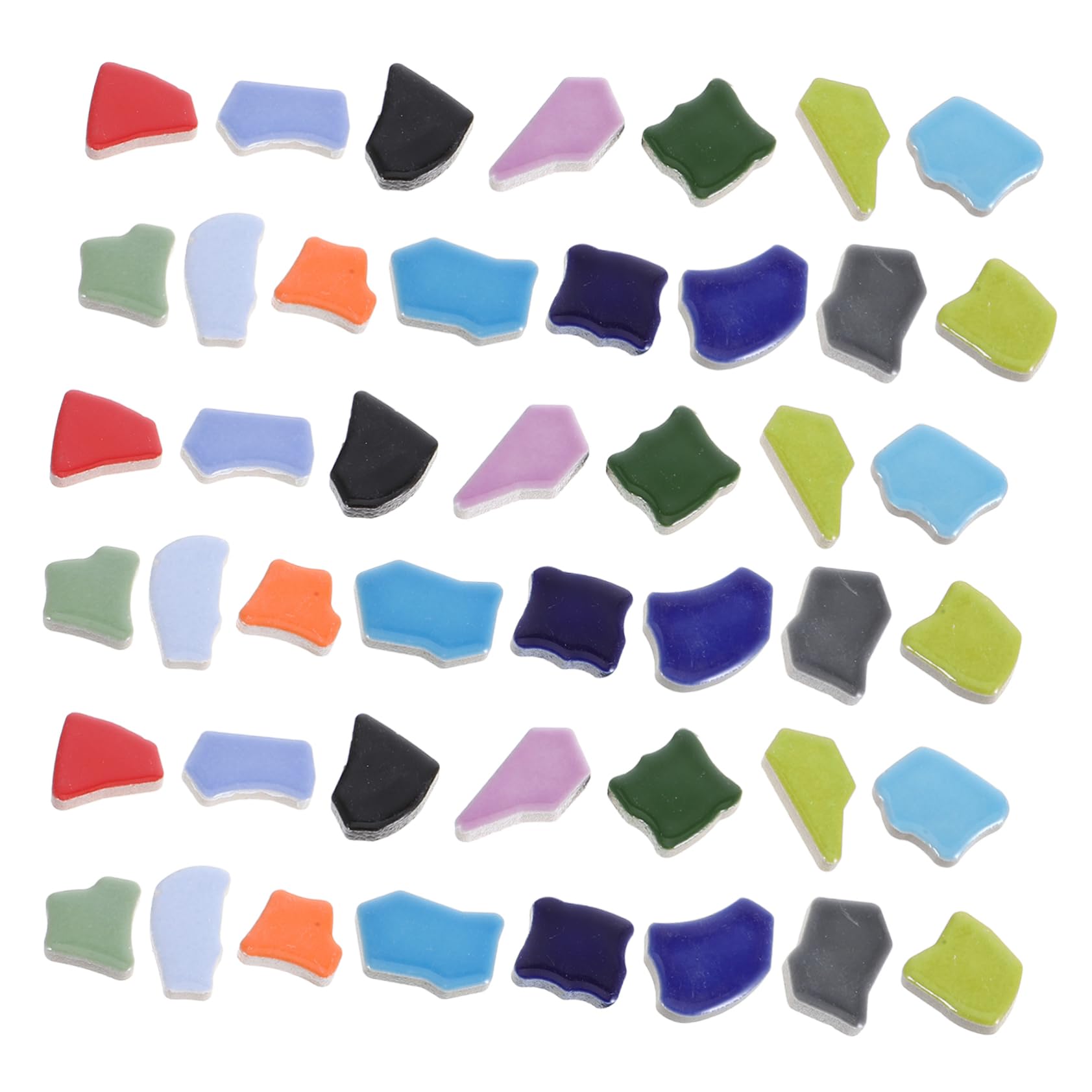 Tesselles céramique irrégulières 1000g pour mosaïque et décoration créative