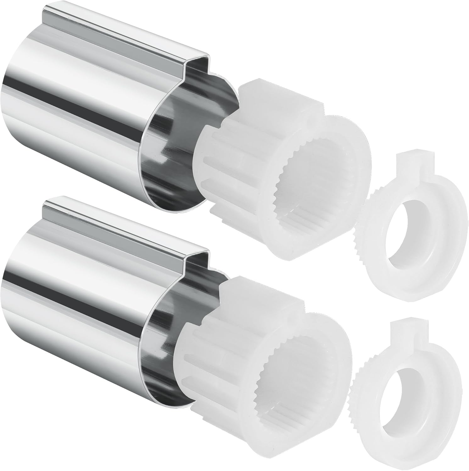 96987 Stop Tube and Temperature Limit Stop Kit Compatible with Moen Posi-Temp Single Handle Tub/Shower Faucet Valve Cartridge(Chrome，Small),shower temperature limit kit 2 Pack