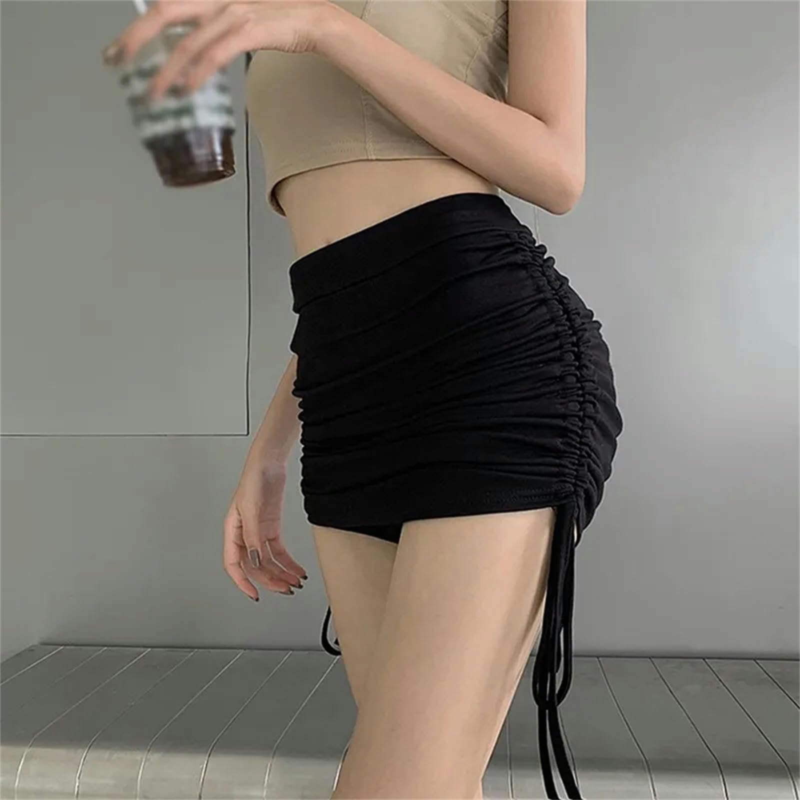 Gonna Lunga Donna Estate Gonna Corsettolo Donno da Donna Slim Design Feel di Design Avvolto Gonna Corta