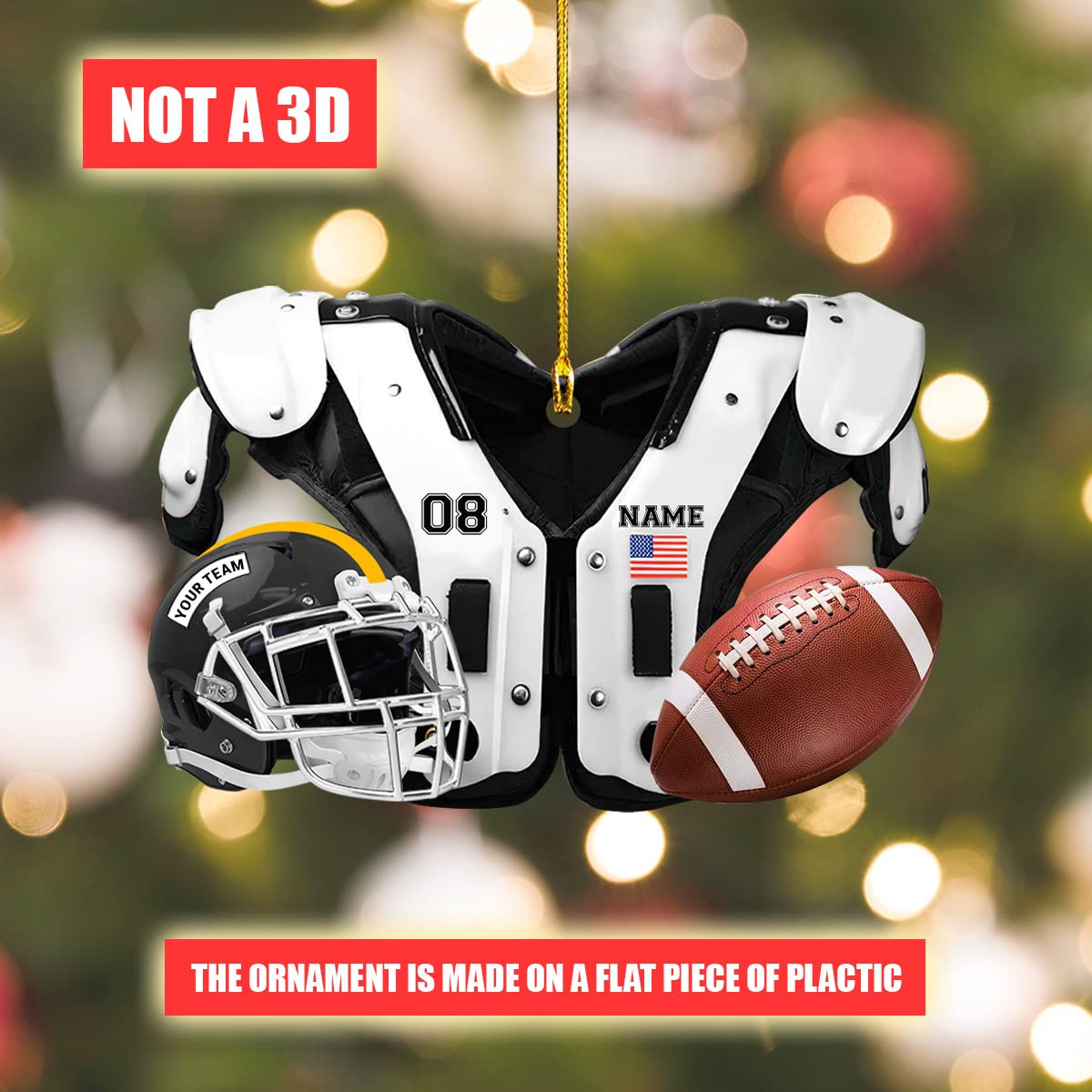 Amazon.co.jp: フットボールキーホルダー フットボールオーナメント
