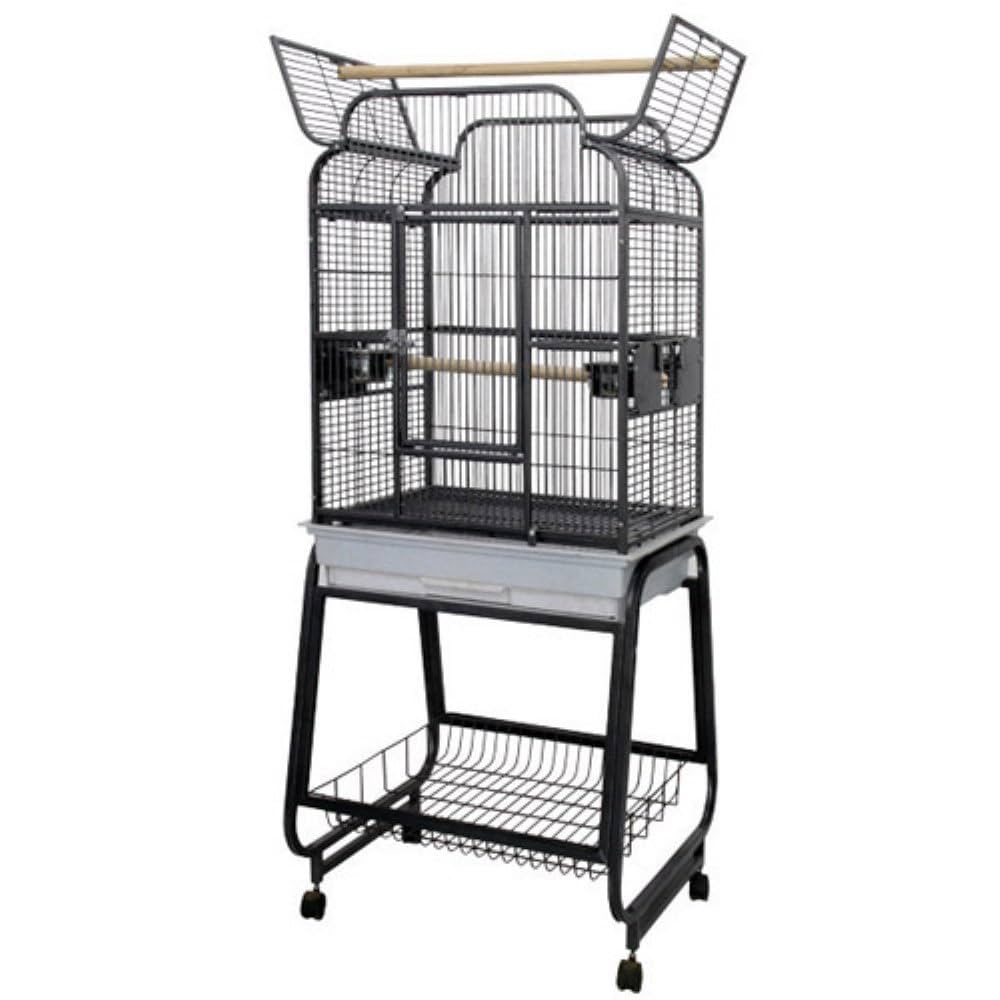 Amazon.com : A&E Cage 782217 Black Open Victorian Top with
