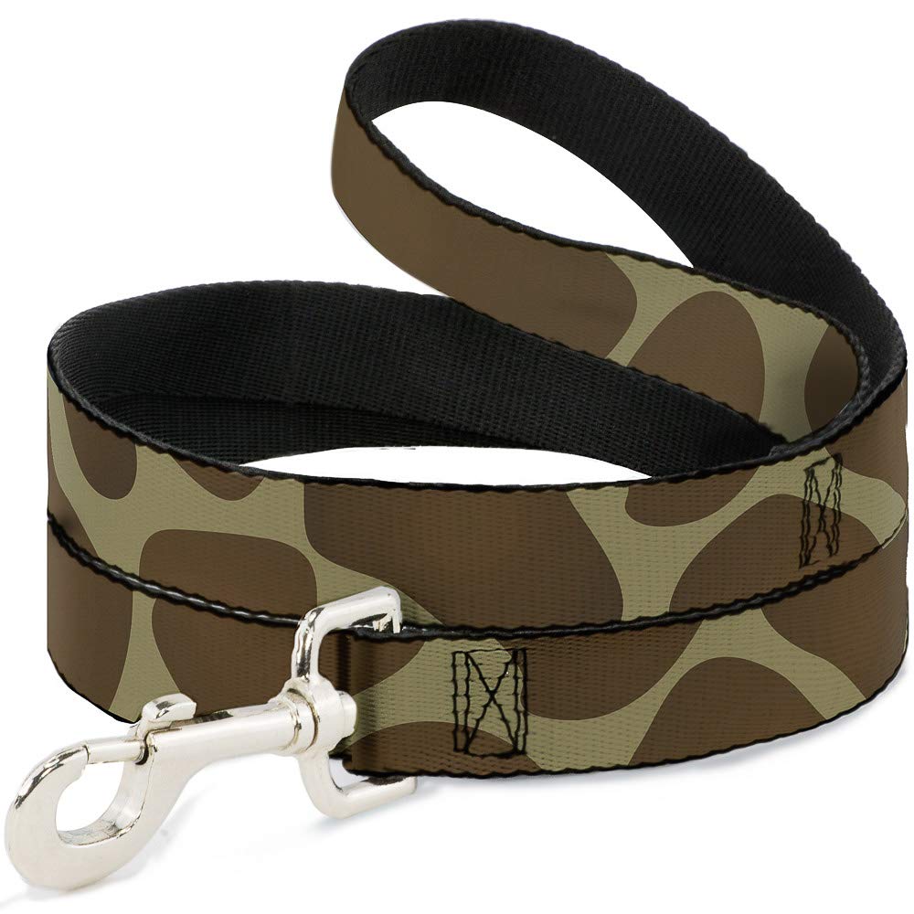 Laisse pour chien de 6' idéale pour balade en ville motif girafe marron