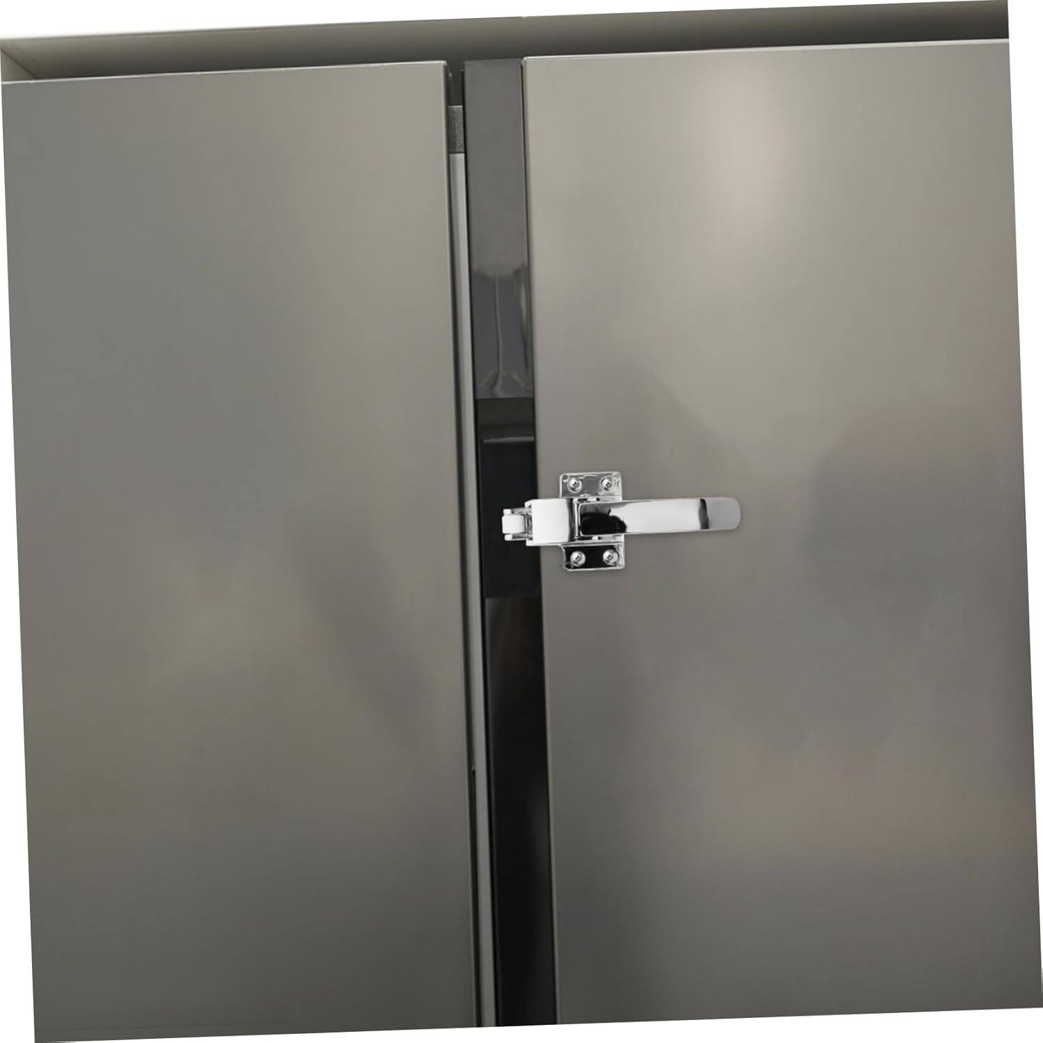 Gatuida 5pcs Refrigerator Latch Thickened Metal Cooler Door Handle Easy Installation for Freezer Door Compatibility Grip for Comfort and Longevity