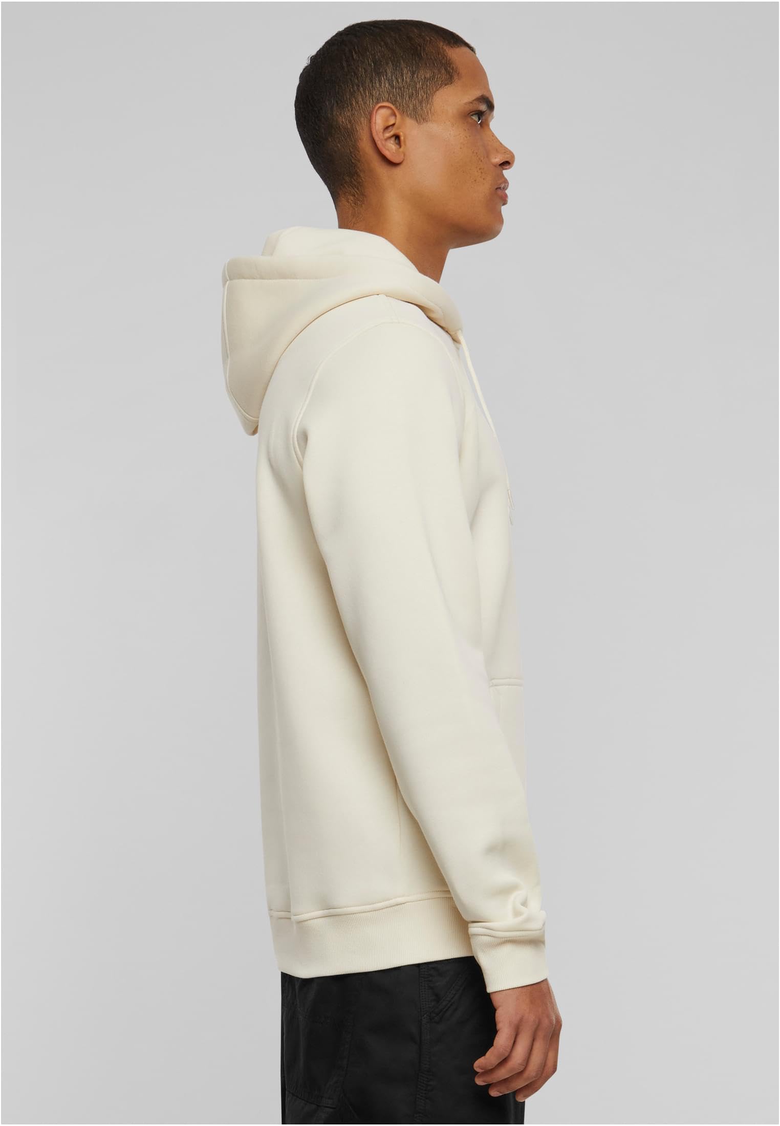 Build Your Brand Męska bluza z kapturem Heavy Hoody, Whitesand, XXL