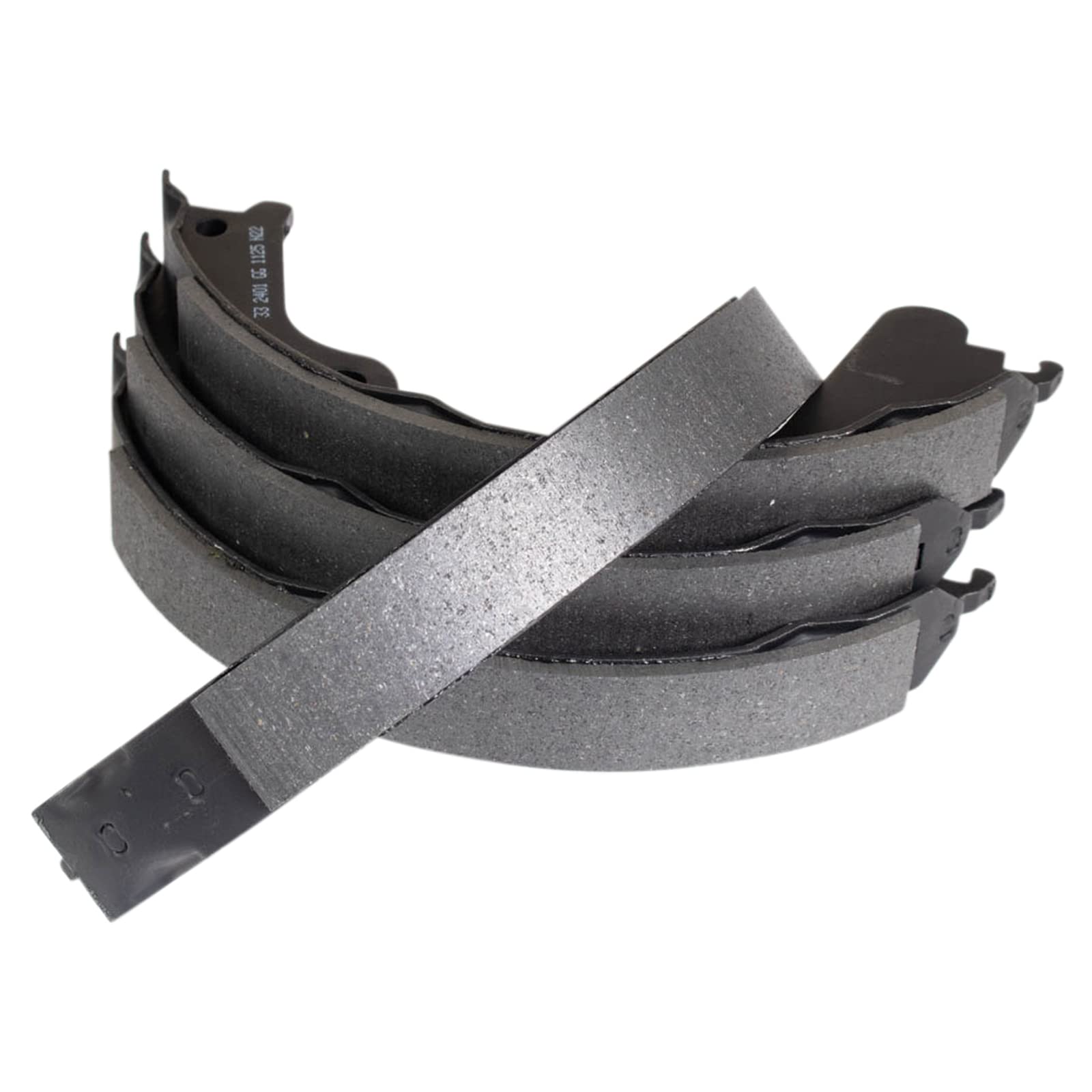 TRQ Rear Parking Brake Shoe Set