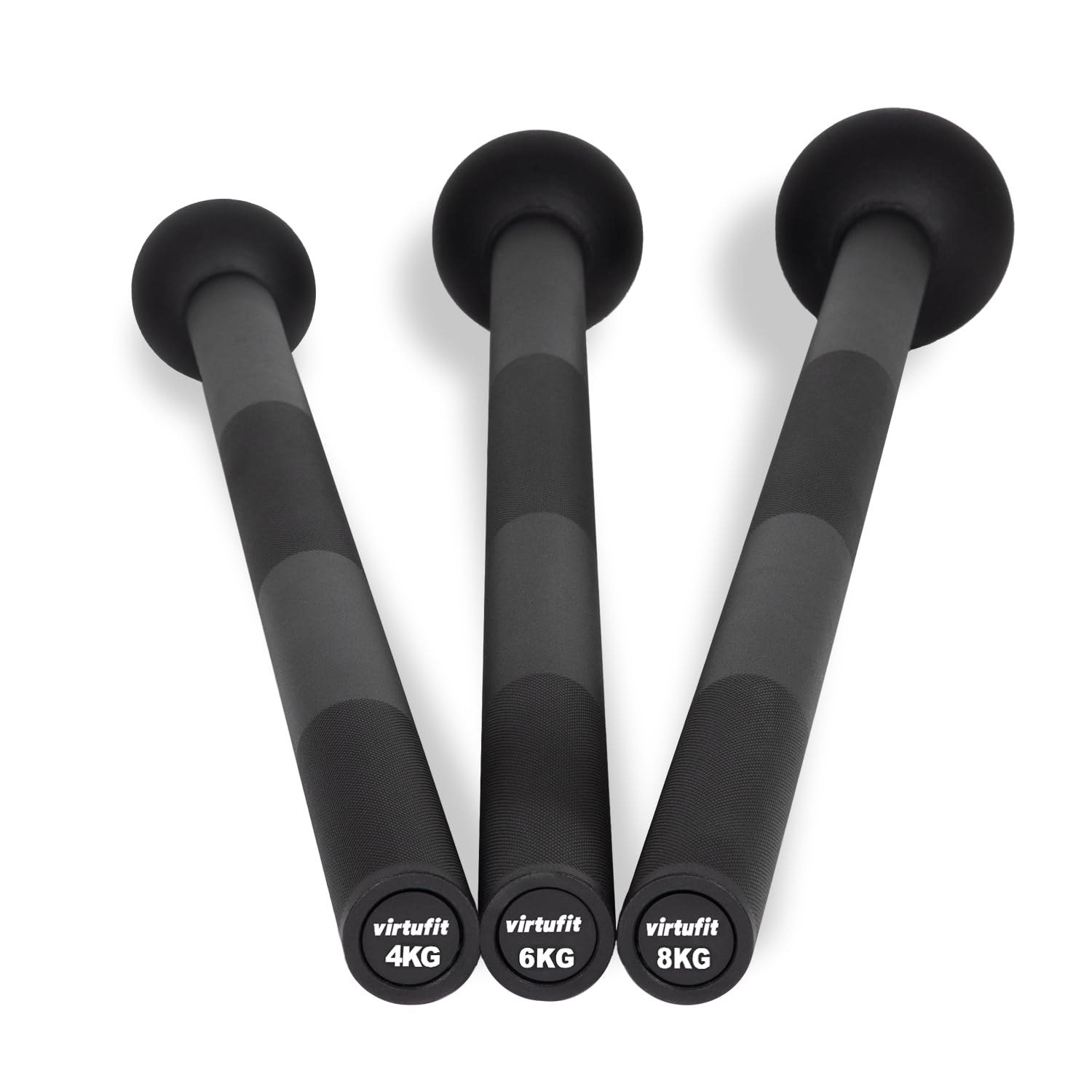 VirtuFit Zestaw Macebell - czarny - 4, 6, 8 kg