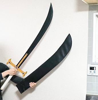 【◇◆ワンピース 鷹の目のミホーク 黒刀夜 コスプレ模倣刀◆◇】 ONE PIECE／ワンピース 鷹の目”ジュラキュール?ミホーク