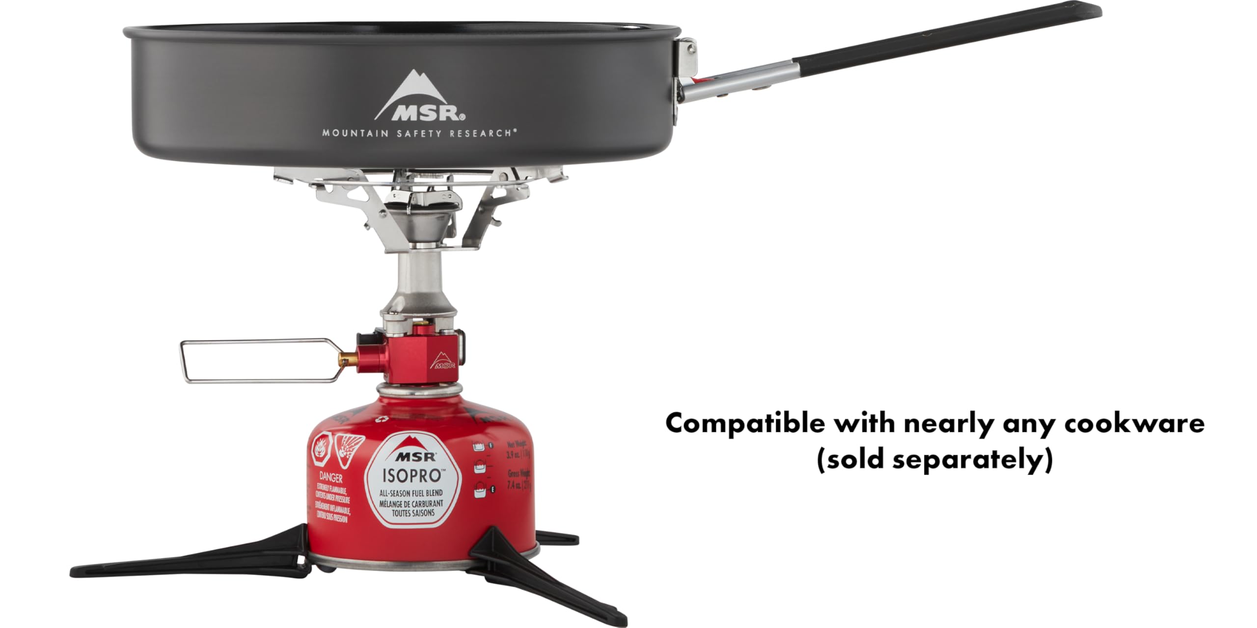 Amazon | MSRスイッチ軽量バックパッキングとキャンプストーブシステム