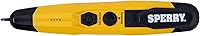 Vista 1 de Sperry Instruments VD6509 - Detector ajustable sin contacto con linterna, listado cETLus, 1, 5 almejas/probador de voltaje maestro, amarillo