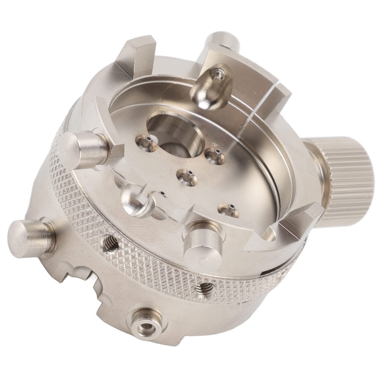 Base de movimiento de reloj, base de movimiento de reparación estable, herramienta de ajuste de fijación de acero inoxidable, soporte de movimiento de reloj de acero, herramienta de reparación de
