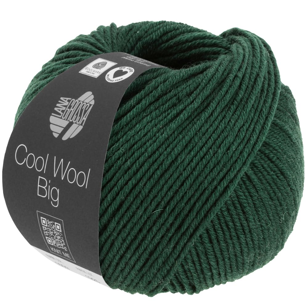 Lana Grossa Cool Wool 558 Grijsbruin