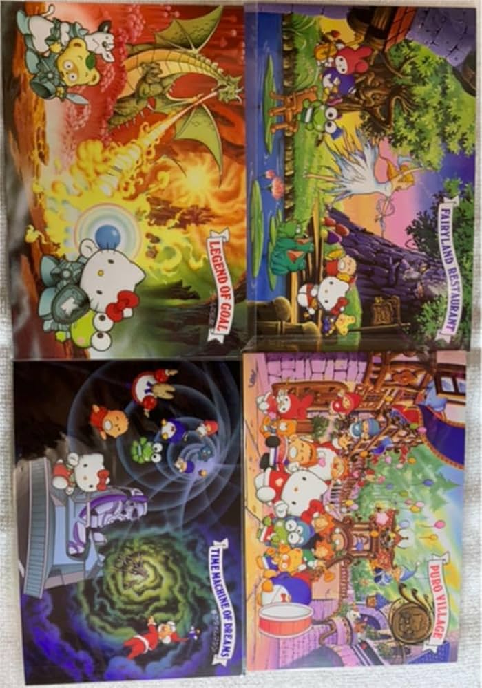 超レア☆サンリオピューロランド オープン記念日付押印封筒付きポストカード☆ 超レア☆サンリオピューロランド オープン記念日付押印封筒付きポスト