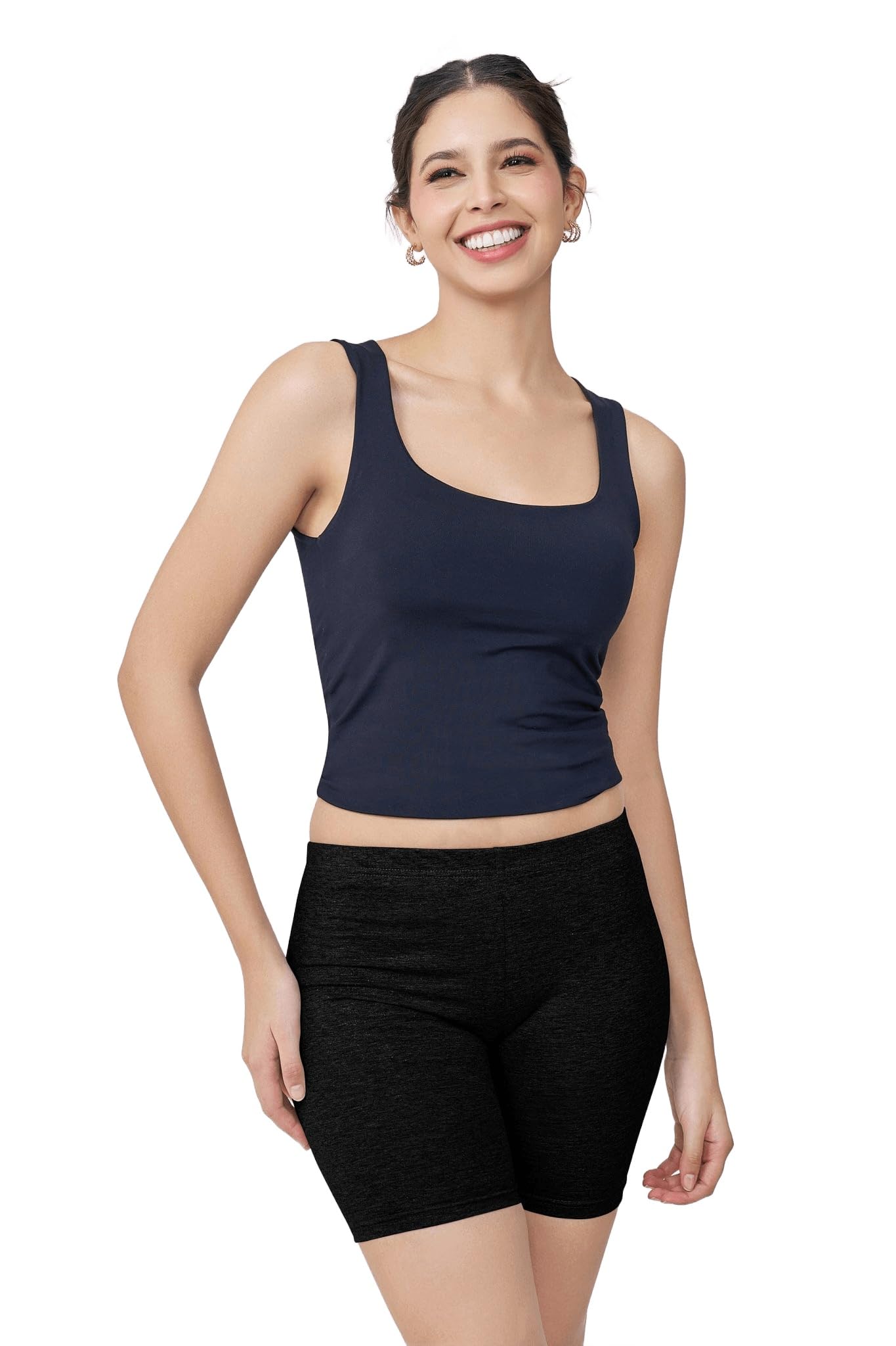 Everyday Intimatess Biker Shorts | Super Soft Multi Purpose Shorts | Blue Nixie Smlxl2xl-image-34