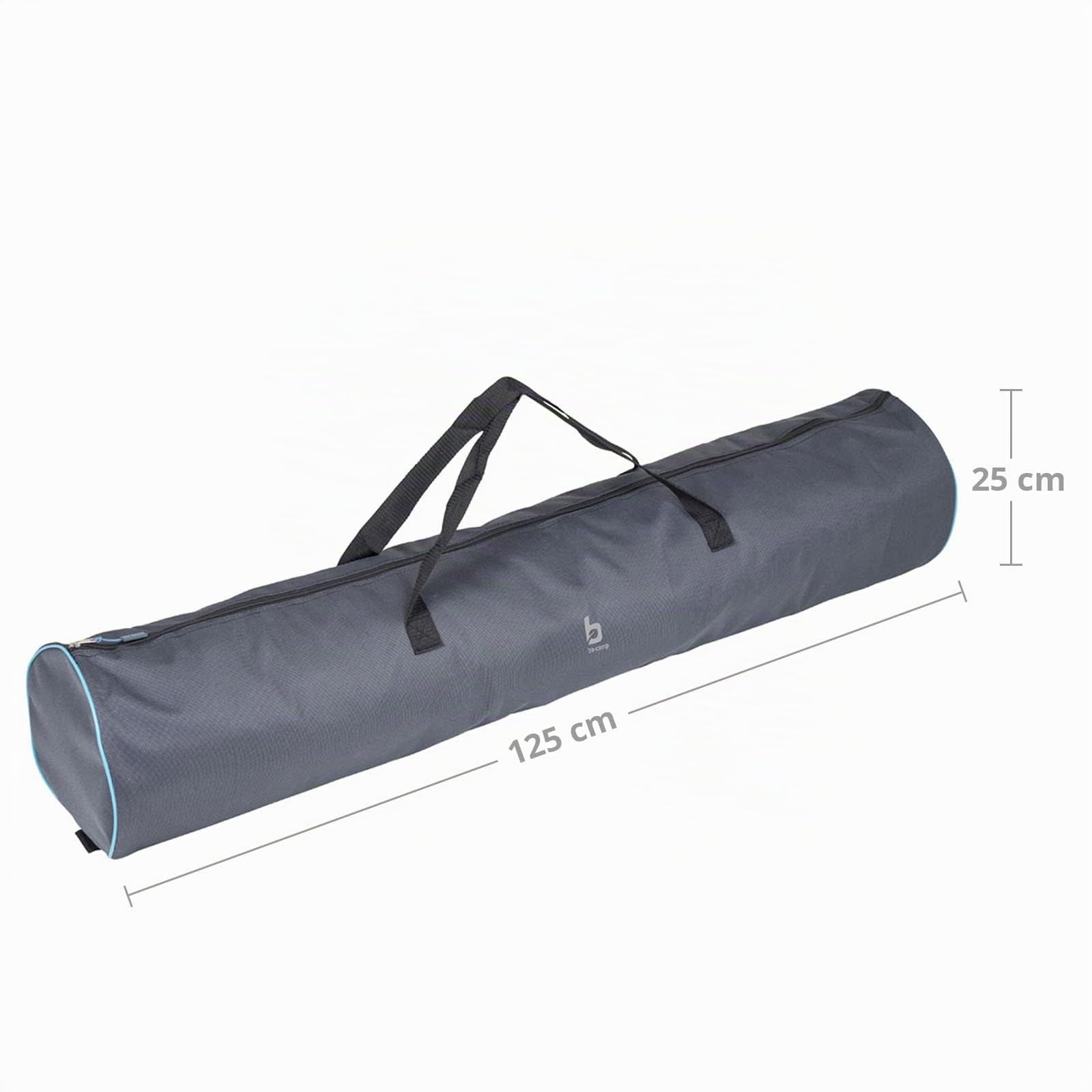 BO-Camp Aufbewahrungstasche Universal Zelt Stangen Pack Tasche Camping Gestänge groß, Anthrazit