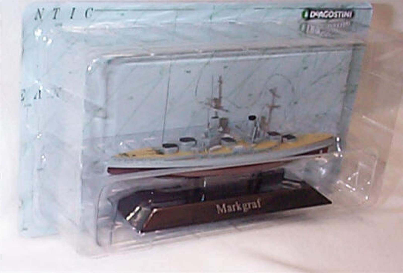 Deagostiniwarships collection markgraf ship 1 1250 scale diecast model