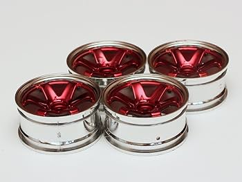 ヨコモ YOKOMO 6本スポーク クローム 小径ホイル Amazon | 1/10