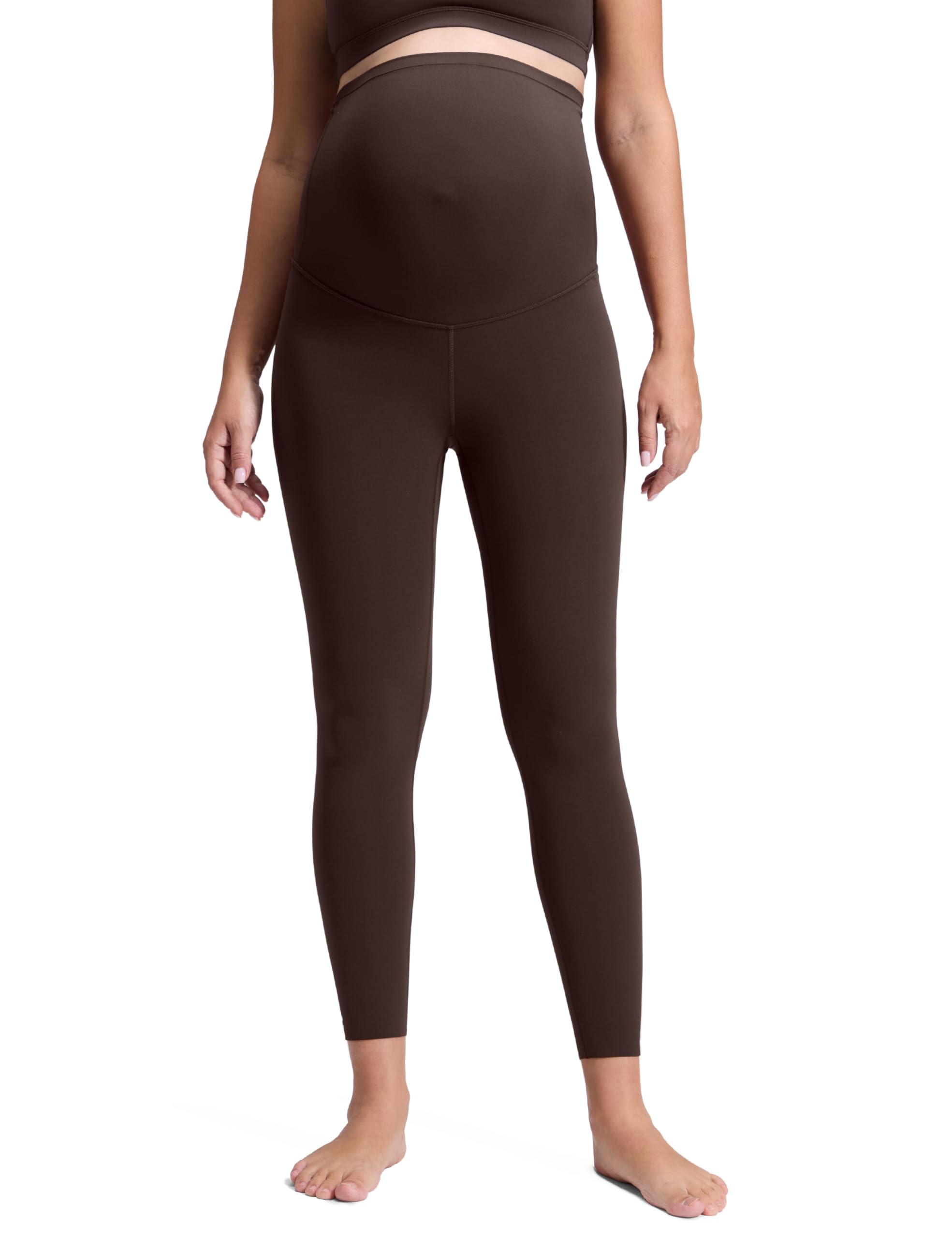 CRZ YOGA Women's Butterluxe 25" Maternity Leggings - Over Bump Workout Leggings Pregnancy Soft Belly Support Yoga Pants — view 26