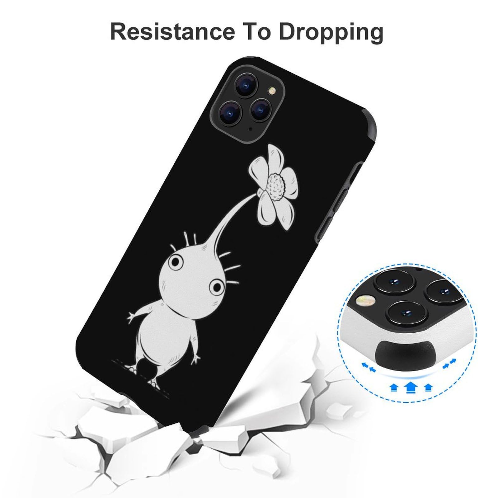 Amazon.co.jp: ピクミン (スケッチ) iPhone 11Pro ケース アイフォン