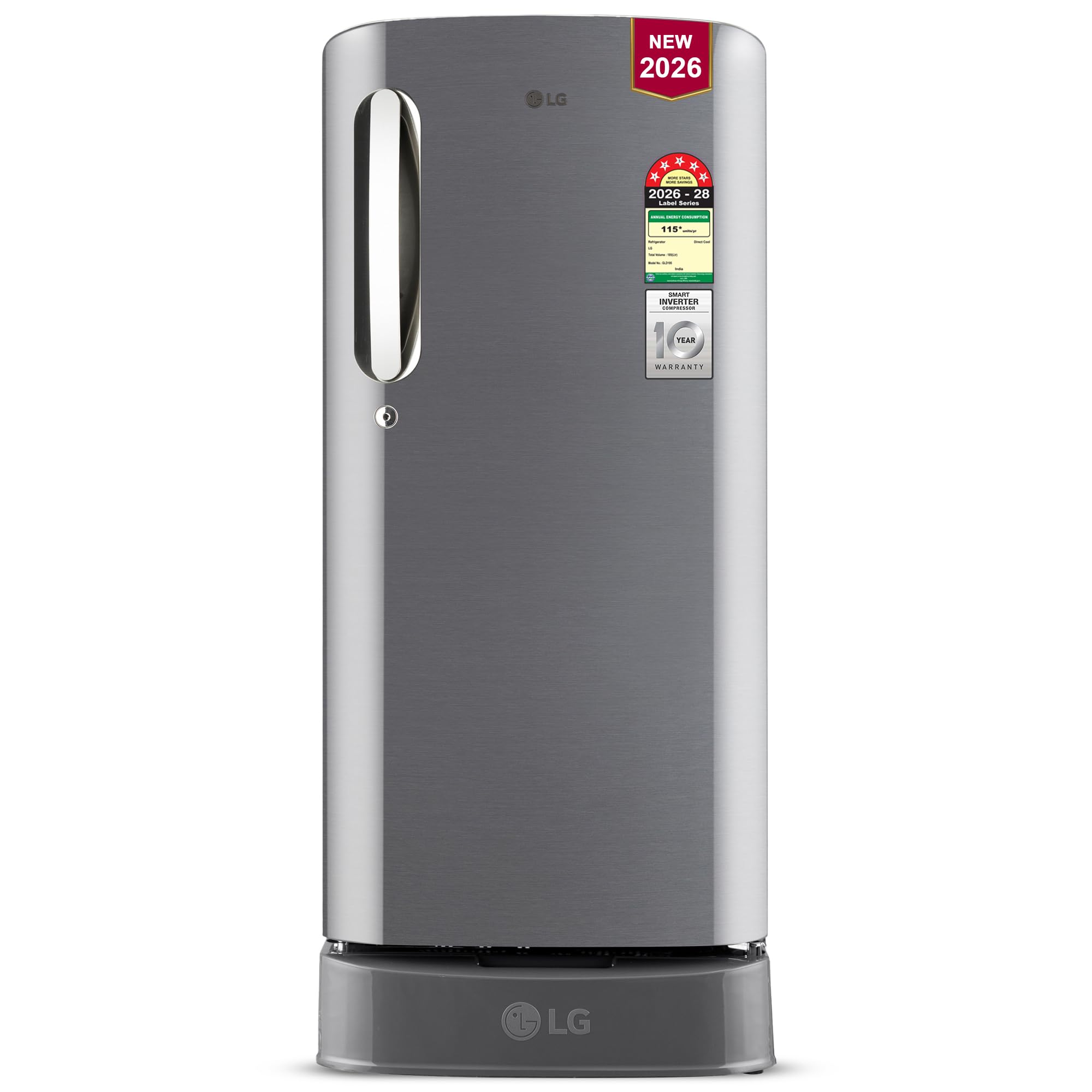LG 185L 5 Star Smart Inverter Direct Cool Refrigerator - Image 1