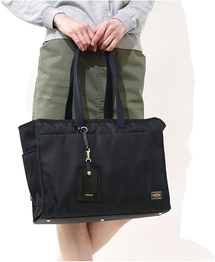 Amazon | [ポーター] ガール GIRL トートバッグ L [シア] 1.ブラック