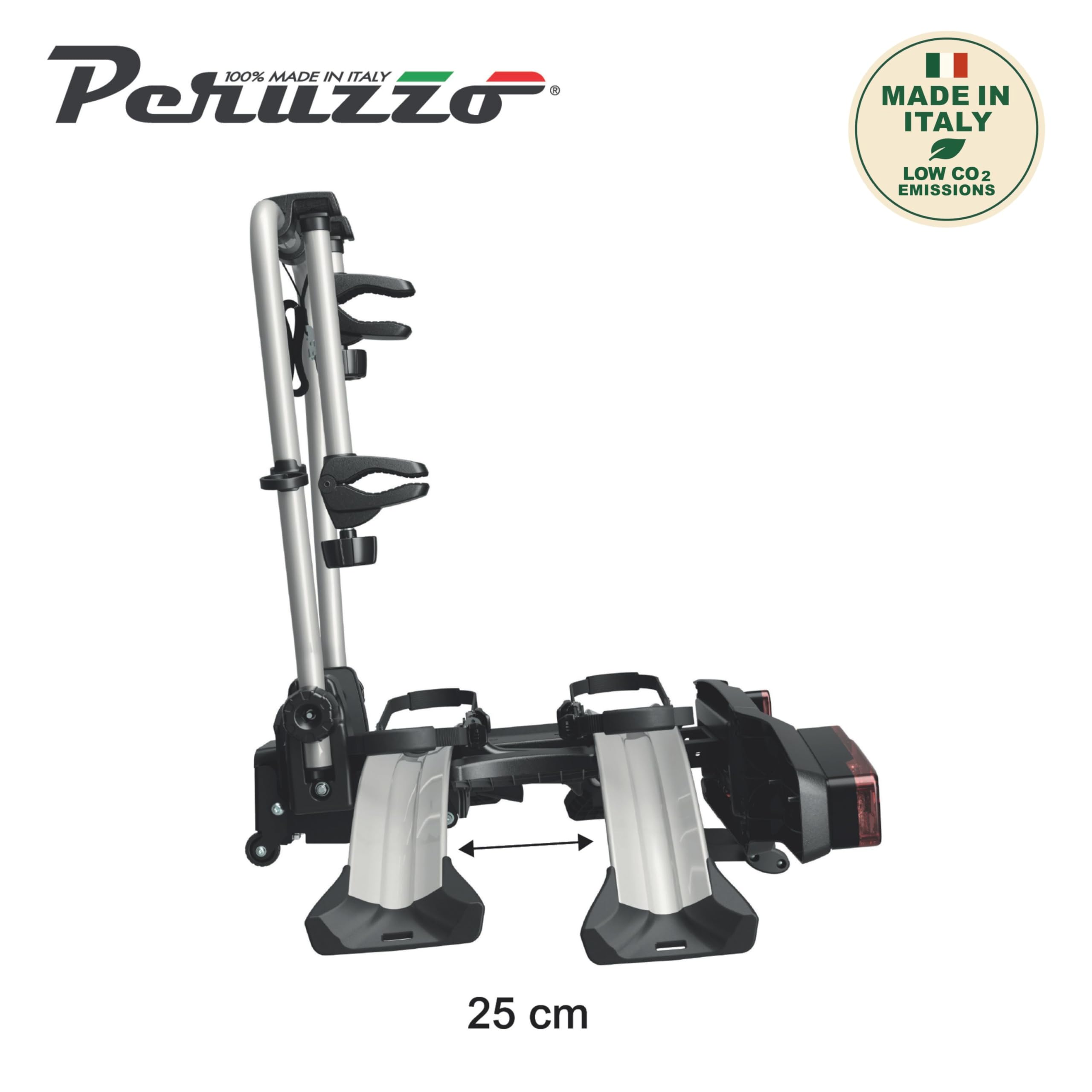 PORTACICLO AUTO GANCIO TRAINO ATLANTIS 2 BICI E-BI