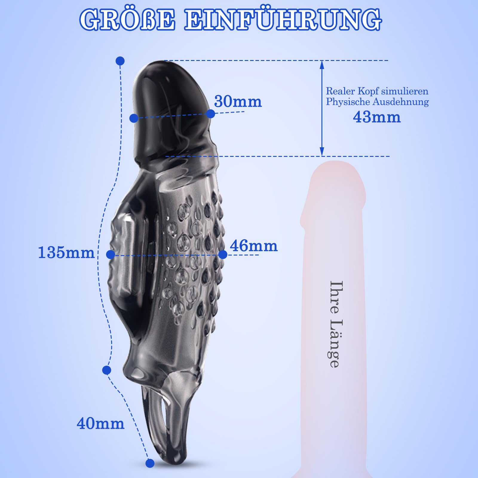 sexspielzeug penishülle Der richtige Adapter für die Verbindung von HT- und KG-Rohren mit älteren  Abflussrohren aus Ton/ Steinzeug oder Gusseisen main image 1