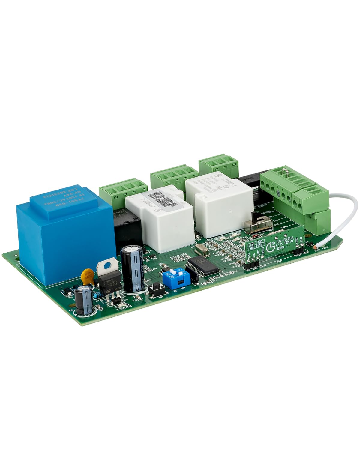 GateNear Control Board for 433.93 MHz AC Motor Sliding Gate Opener, Electronic Main Replacement PCB Circuit Control Board for Electric Automatic Gate Openers