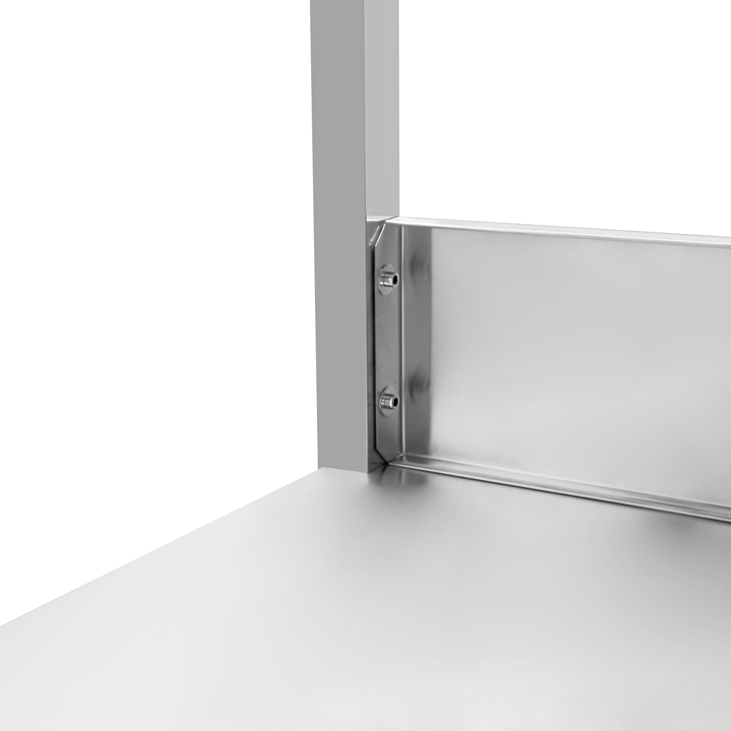 GGM Gastro | STK167SBR2 | Spülmaschinen-Spültisch - 1600x700mm - mit 2 Becken rechts