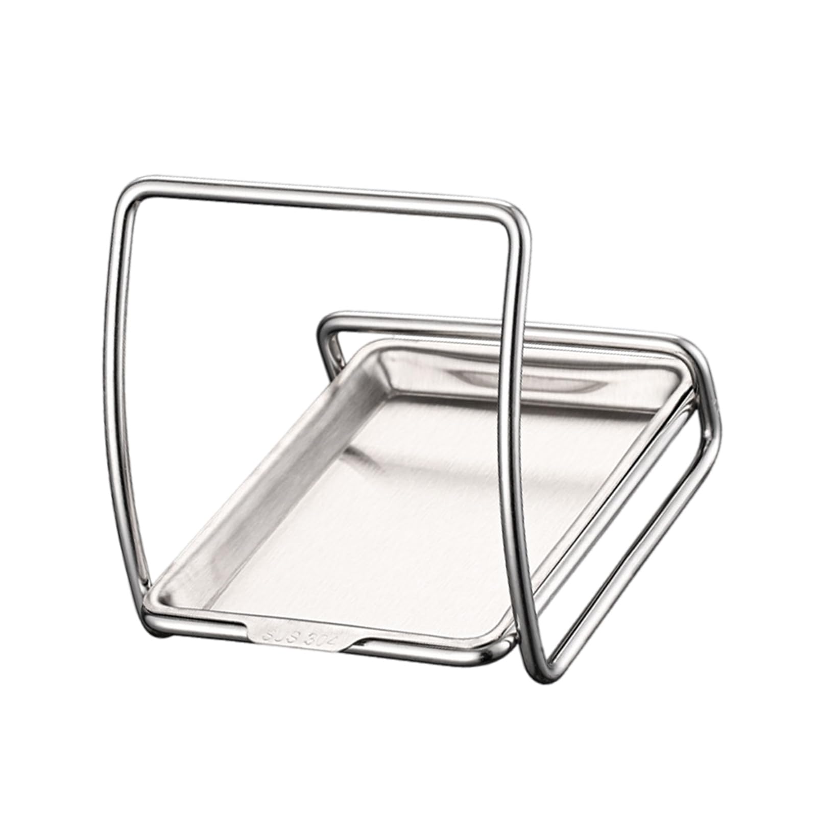 Jazuaiao 316L Stainless Steel Multi Layer Pots Lid Rack for Kitchen with Nonslip Base Pan Cover Holder for Countertop Organization Multilayer Container Cover Stand