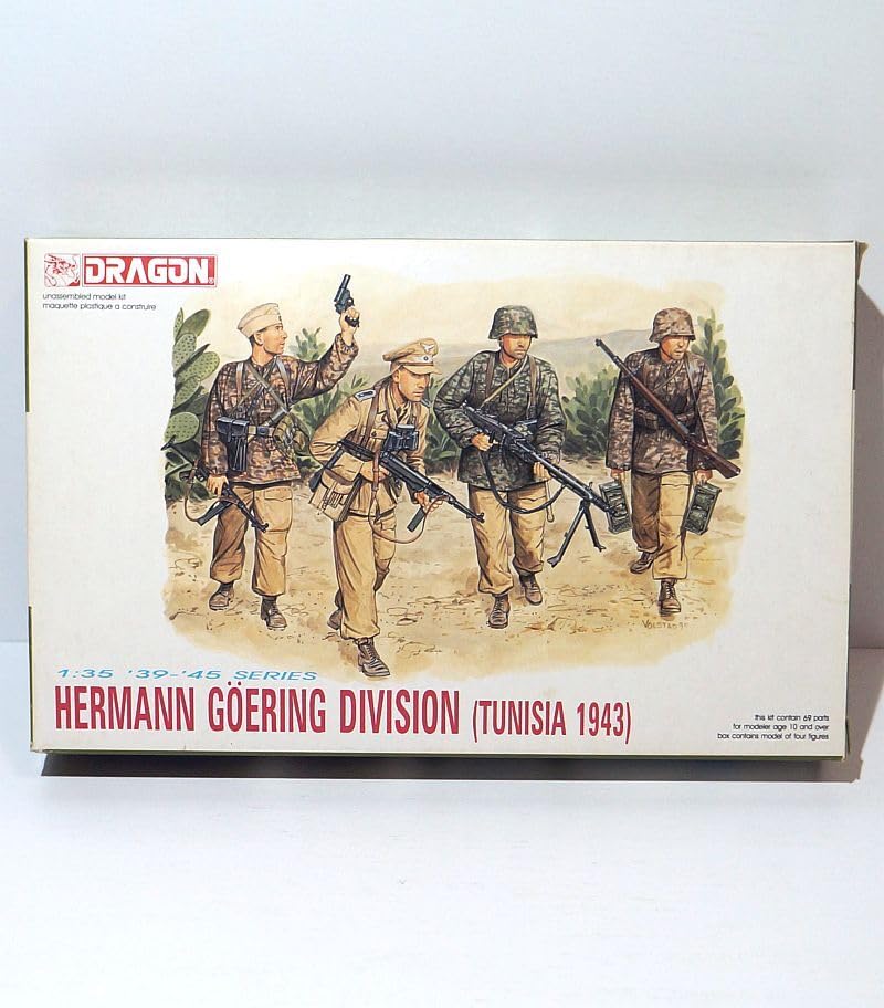 Amazon | ドラゴン 1/35 ドイツ ヘルマン ゲーリング師団 チュニジア