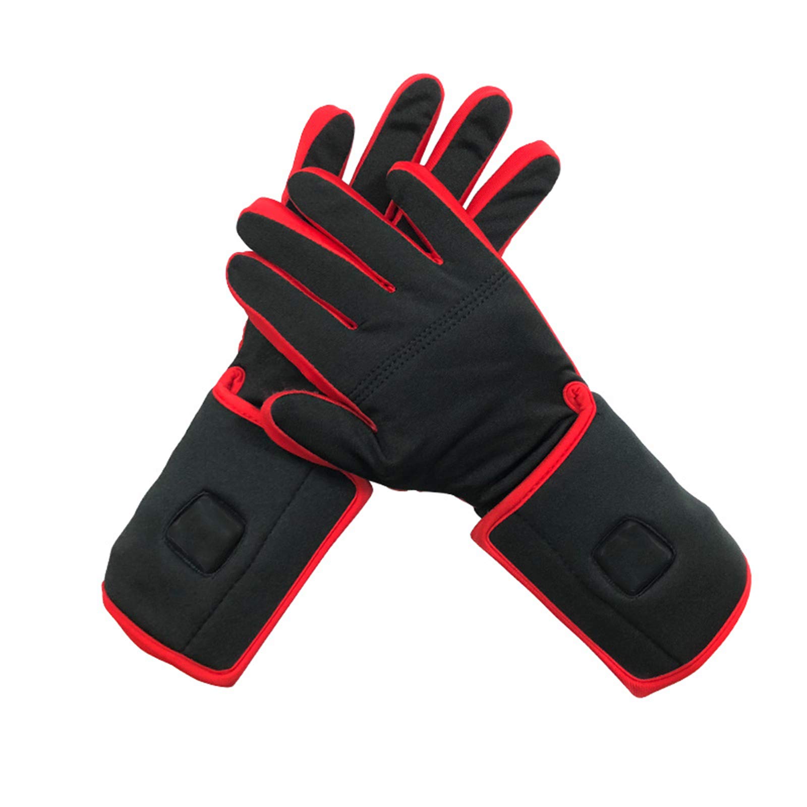7.4v, 2200mAh, guanti riscaldati, guanti riscaldati elettrici, guanti a batteria, anti-slip antivento antivento caldo guanti termici freddo Guanti da guida Guanti da ciclismo per uomo Donne,C,M